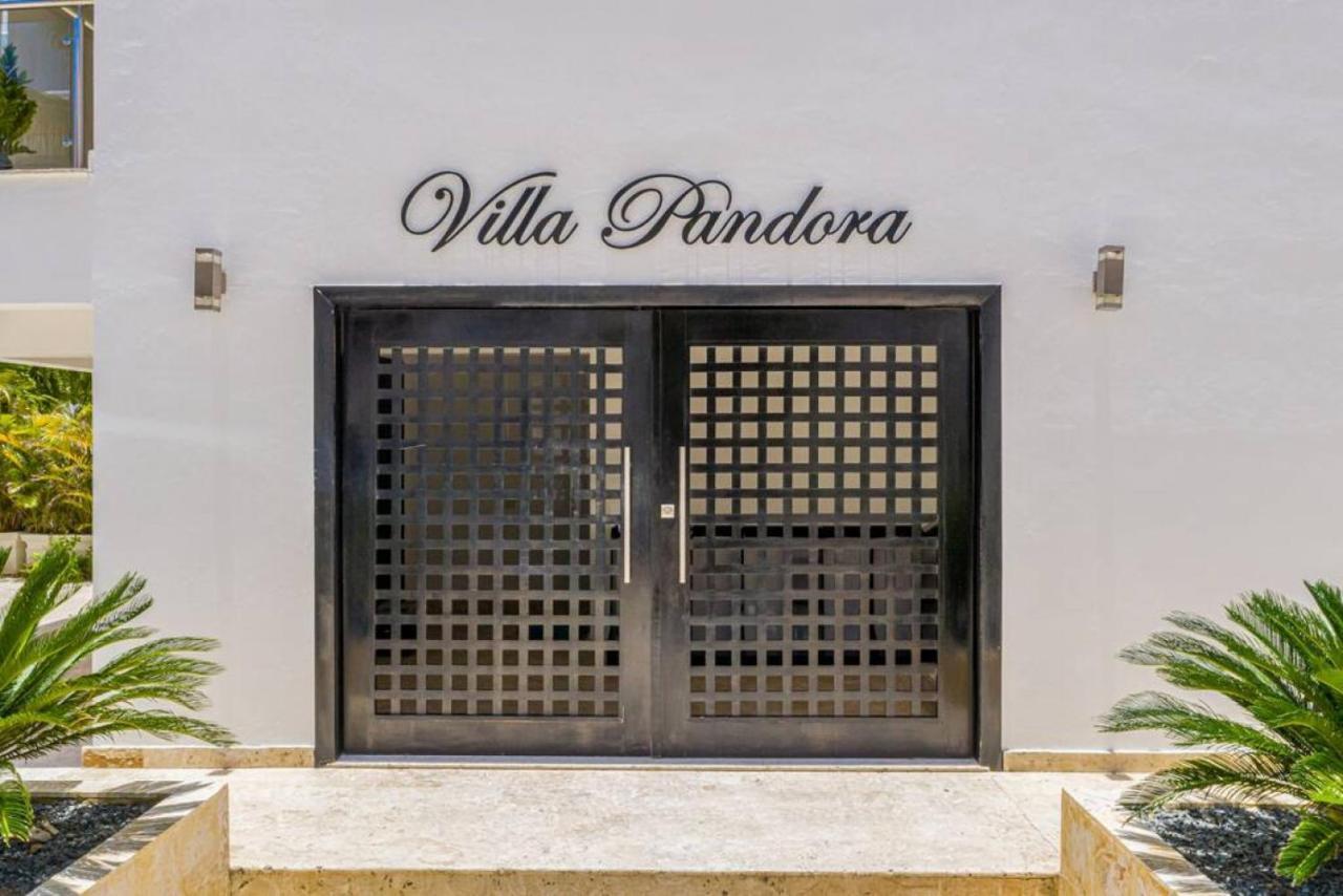 פונטה קאנה Villa Pandora Beach Front Villa With Chef Game Room Pool מראה חיצוני תמונה