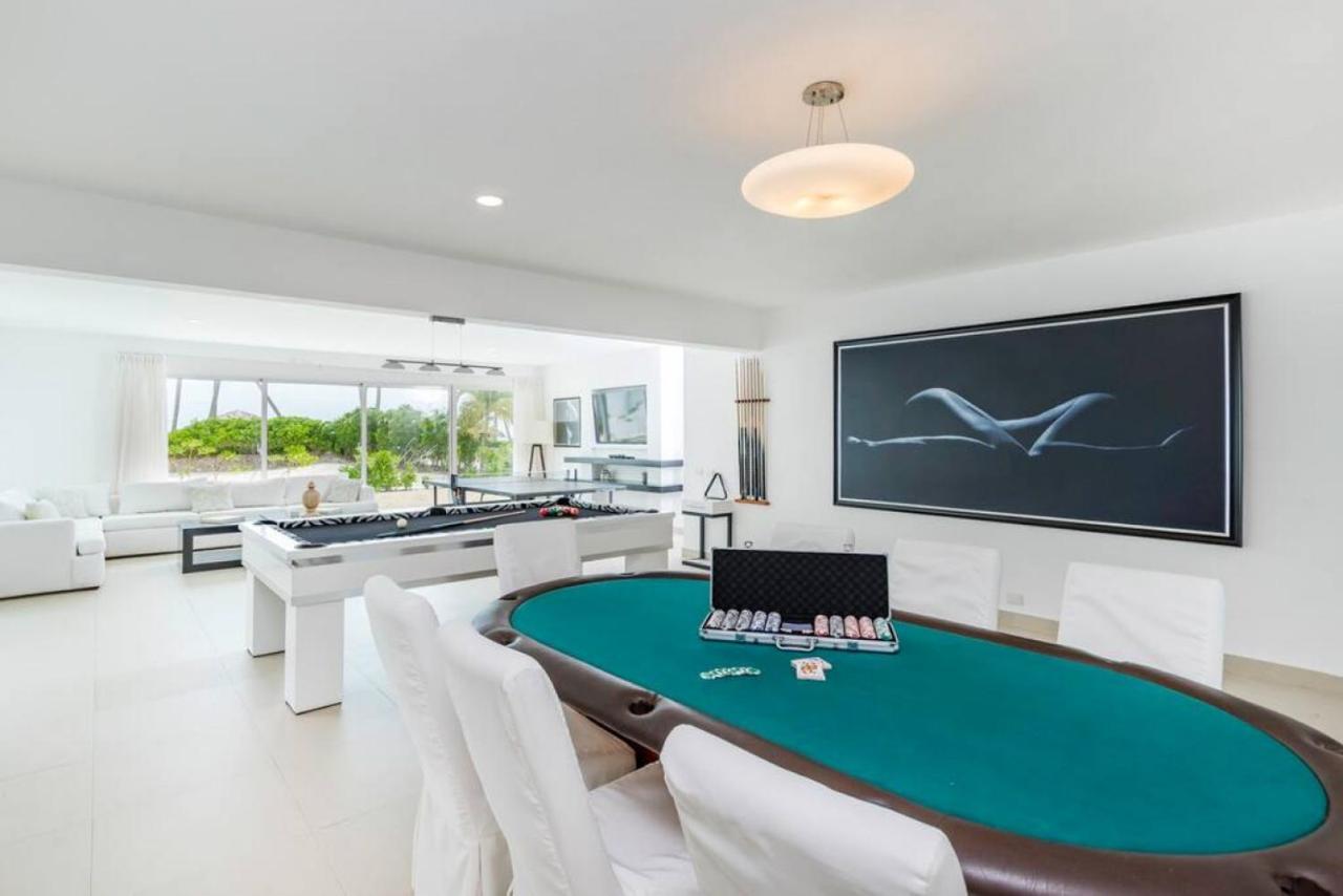 פונטה קאנה Villa Pandora Beach Front Villa With Chef Game Room Pool מראה חיצוני תמונה
