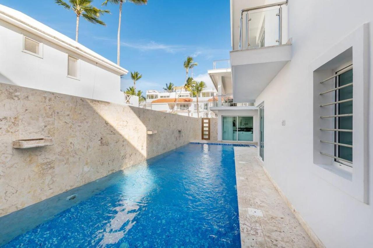 פונטה קאנה Villa Pandora Beach Front Villa With Chef Game Room Pool מראה חיצוני תמונה