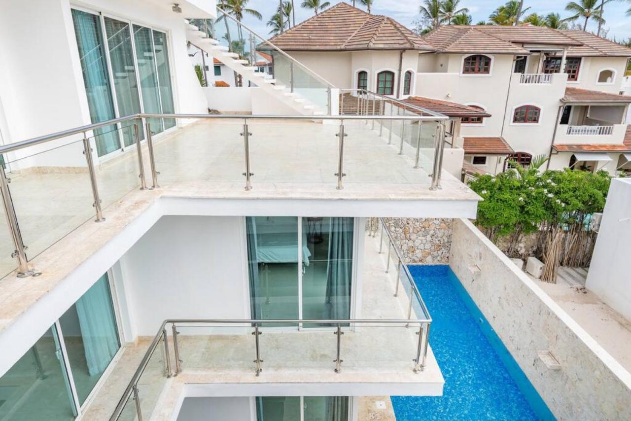 פונטה קאנה Villa Pandora Beach Front Villa With Chef Game Room Pool מראה חיצוני תמונה