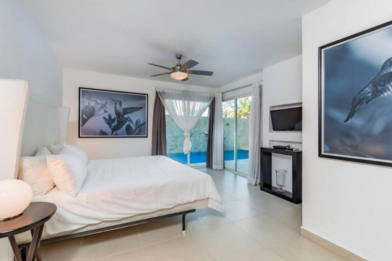 פונטה קאנה Villa Pandora Beach Front Villa With Chef Game Room Pool מראה חיצוני תמונה